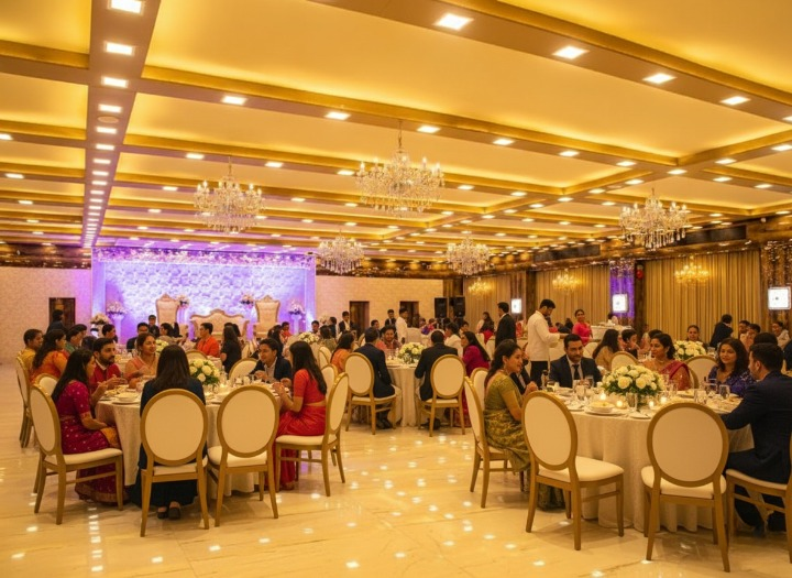 Dining Hall - Madhav Banquet Thane