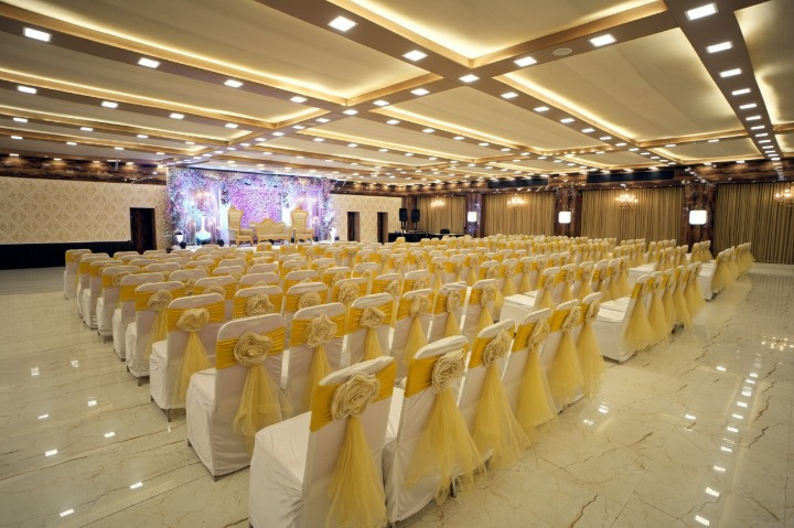 Elegant Venue Interior - Madhav Banquet Thane